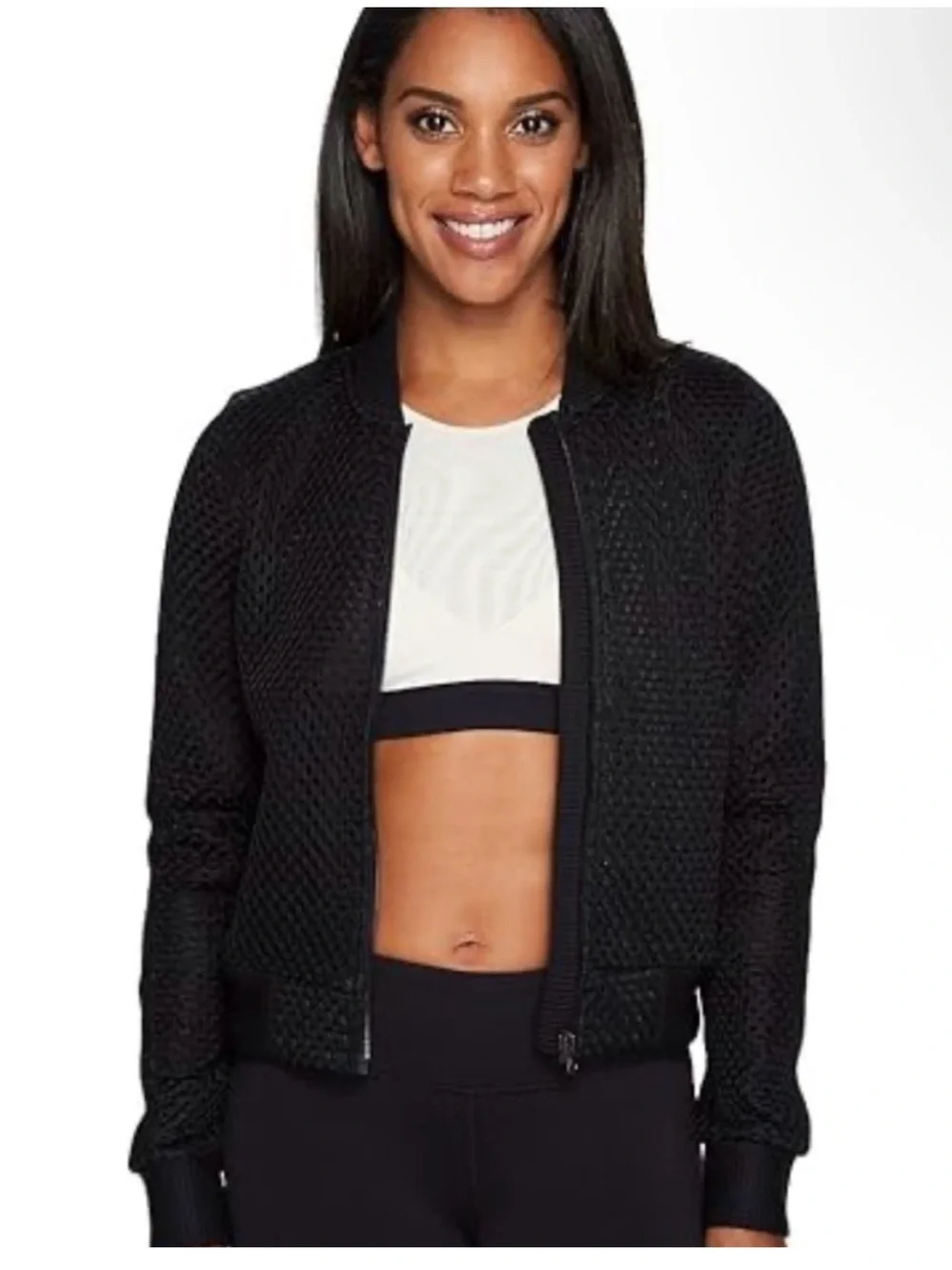 Black Alo Myth Mesh Jacket